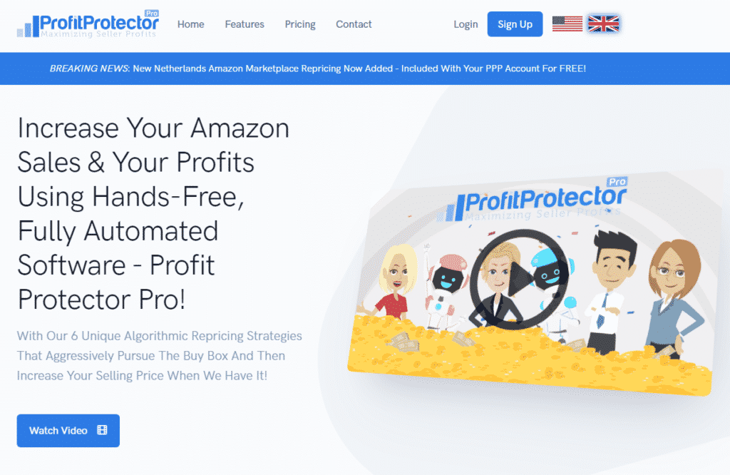 profit-protector pro-homepage-screenshot