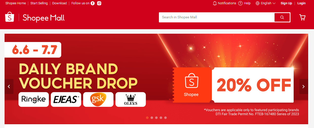 shopee-landing-page